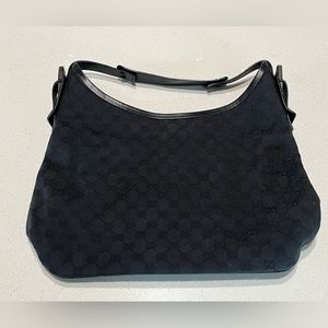 Vintage black Gucci purse